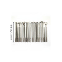 20 Pieces Ceramic Stamping Tool Set Decorative Pattern Pottery Embossing Tool Ergonomic   Supply for Craft Workshop