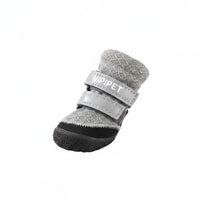 4 Pieces Rubber Sole Dog Boots Soft Pet Accessory for Rainy Days, Small Dogs