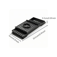 Shaping Board Ribbed Rolling Board Outdoor Tackle Raised Side Walls Open End