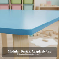 Kindergarten Table Commercial Grade children's Craft Table Modular Kids Desk for Preschoolers, Parents, Preschool Learning Space, Daycare, Playroom