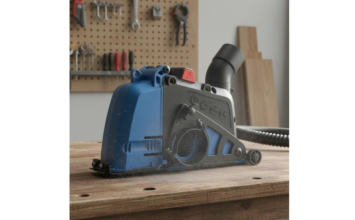 Dustless Working Angle Grinder Dust Shroud Easy to Install Angle Grinder Vacuum Shroud Universal Fit Grinding Dust Collector Cover for Construction, Workshop