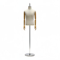 Half Body Suit Display High-End Design Half Body Mannequin Stand for Showroom