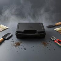 Locking Latches Hard Plastic Carrying Case Black Shielding Carrying Case Lockable Equipment Storage Sturdy Build