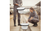 Secure-Sealing Manure Plug with Handle Easy-to-Clean Manure Drain Plug for Livestock Producers, Farmers