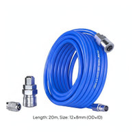 Flexible PU Pneumatic Tube Explosion Proof Air Compressor Hose Quick Connector High Pressure Air Line for Carpenters