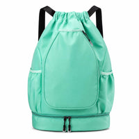 Drawstring Backpack Everyday Use Multi-Pocket Drawstring Backpack Cinch Pack Outdoor Sports