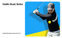 Improves Consistency & Accuracy Golf Head Movement Coach Instant Feedback Golf Head Stabilizer Enhances Muscle Memory for Indoor Practice