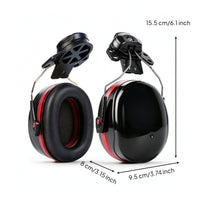 Safety Earmuffs with Helmet Attachment Industrial Earmuffs with Helmet Attachment Ear Defenders Noise Reduction