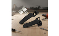2 Pieces Long-Lasting Luggage Case Grab Handle Sturdy Aluminum Bike Armrest Ergonomic Design for Touring