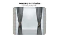 Drill Telescopic Rod Easy Installation No Drill Curtain Rod Versatile Adjustable Closet Hanging Bar for Students, Washroom, Balcony, Doorway