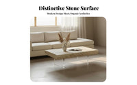 Zen-inspired aesthetic Travertine Drum Table Natural Stsingle Texture Household Furniture Modern Minimalist long-lasting Design for Homestay Owners, Homeowners, Interior Designers, Living Room, Reception Area, Hotel Lobby, Home Office