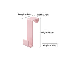 Living Room Hanging Hook Set for Students in a Dorm, Steel Storage for Bags and Coats, Removable S-Shaped for Kitchen Use