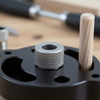 Precise Drilling Woodworking Center Punch High Precision Vertical Hole Drill Guide Adjustable Self Centering Drill Guide Rust Resistant for Carpenters