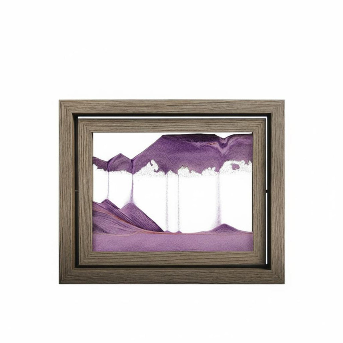 360 Degree Rotation Rotating Sandscape Ever-Changing Scenery 3D Moving Sand Picture High Clarity Glass for Adults, Kids, Home, Bedroom