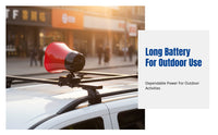 Bluetooth Loudspeaker, High Power Rechargeable Megaphone, Recording, Car Advertising, Market Stall Attachment