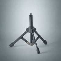 Desktop Audio Device Full-metalMetal Tabletop Mic Stand Low-Profile Audio Device Tripod for Live Broadcasting