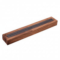 Jewelry Display Stand with Wood Base Velvet Jewelry Display Stand Countertop Multi-Functional for Boutiques, Dressing Tables