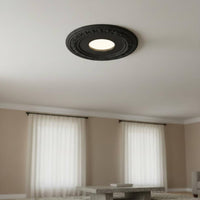 French Design Ceiling Plate Long-Lasting Plaster Look Lamp Medallion