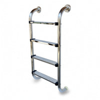 Stainless Steel Pool Ladder Easy-to-Install Pool Ladder with Handrails Corrosion-Resistant Rustproof for Spa