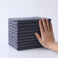 70cm x 140cm Microfibre Towel and Salon Hair Wrapping Towel, Magic Wipe Bathroom Drying Cloth, Quick-Dry 300 GSM Reusable Microfiber with Loop