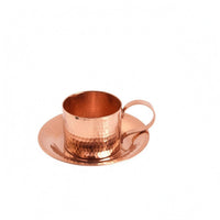 Artisanal Textured Copper Piece Polished Finish Hammered Copper Piece Hammered Metal Bowl