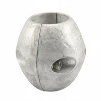 Spherical Shaft Anode Saltwater Protection Zinc Shaft Anode Bolt Mounted