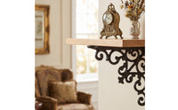 Bracket with Angel Motif Rustic Shelf Bracket Black Shelf Brackets with Mounting Screws for Craftspeople