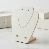 Foldable Necklace Bracelet Display Stand Jewelry Organizer for Earrings Rings