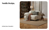 Lowlow-to-the-ground Block Settee Italian Inspired configurable Sofa Shaped Foam Filling Petaccommodating for Apartment Dwellers