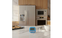 Large Screen Kitchen Timer Loud Alarm Large Display Timer Built-in Stand