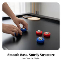 Rolling Puck Shuffleboard Puck Polished Bearings Shuffleboard Replacement Rollers Sphere Bearing Game Puck Long-Lasting
