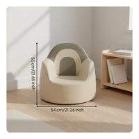 Stable Design Peanut Shaped Activity Table Rounded Edges Kids Table and Chair Set Anti-Slip Feet Children's Study Desk and Chair Set Ergonomic for Toddlers, Preschoolers, Kindergarten, Nursery, Playroom, Bedroom