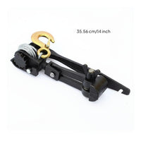 Heavy Duty Ratchet Wire Tightener Labor-Saving Wire Rope Tensioner Long-Lasting for Professionals, Construction Workers, Farms, Gardens