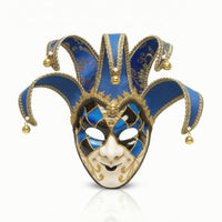 Italian Face Covering Decorative Fool Mask Ornate for Collectors
