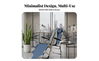 buoyant Recliner Foldable Design Lounge Chair Multi-Position Reclining Portable Furniture for Homeowners, Outdoor aficionados, Home, Beach, Patio