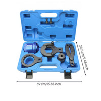 9 Pieces Sturdy and Long-Lasting Rear Differential Tool Set Precision Forged Driveshaft Seal Removal Tool Kit Exact Fit for Auto Repair Shop