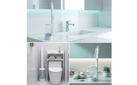 Toilet Cleaning Stick Compact Toilet Brush with Holder Upright for Bathroom