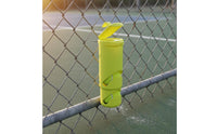 Lightweight Tennis Fence Storage Bracket Space Saving Tennis Ball Holder Easy to Install Fence Mount Ball Holder Portable for Coaches, Training, Practice