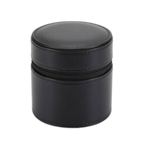 Travel Watch Case Hard Shell Watch Travel Case Leather-Like for Dresser Display