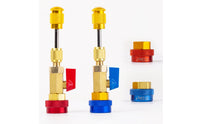 Regulating Mechanism Core Replacement Tool Kit Hard Case Air-Conditioning Regulating Mechanism Core Tool Kit Knurled Grip