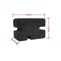 Matte Deadlift Block Dense Squat Block High Density Training Aid Secure for Lifters