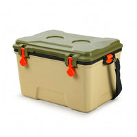 68L Cooler Box with Ice Boxes Heavy-Duty Portable Cooler Box for Camping