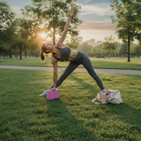 High-Density EVA Yoga Block for Fitness and Support