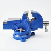 Secure Bench Vise Compact Tabletop Vise Stable Small Parts Holding Tool Universal for Hobbyists, Workshop, Drilling