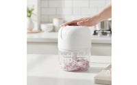 Electric Garlic Chopper Rechargeable Garlic Chopper Compact for Kitchen