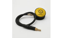 Yellow and Black Scuba Mouthpiece Metal Connector Scuba Hose Assembly Smooth Molded Underwater Breathing Mouthpiece Compact
