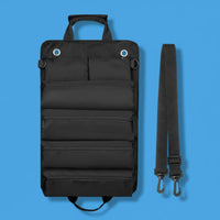 Rolling up Tool Bag Heavy Duty Portable Tool Roll Oxford Cloth for Electricians, Job Site