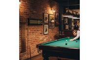 Wooden Snooker Scorer Dual Rail double-Row Score Keeper Double Row Snooker Scoreboard for Pool Participants, Competition