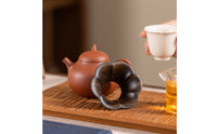 Wooden Tea Strainer Woodgrain Tea Strainer with Petal Shape Traditional