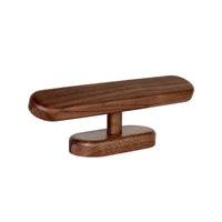 Watch Display Stand Walnut Finish Lumber Watch Holder Compact Organizer for Nightstand